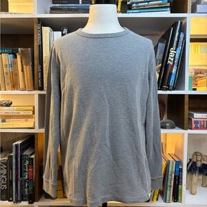 Gray Long Sleeve Men's Shirt